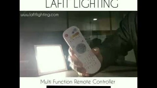 Tunable & Dimmable multi function remote controller