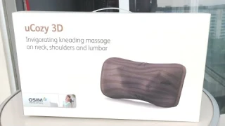 Osim uCozy 3D Shoulder Massager I Unboxing I Neck, Shoulders & Lumbar Massager Unboxing I Osim Unbox