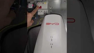 Зарядное устройство BYD. Перевод в режим работы без карты.  Switching without NFC card BYD charger