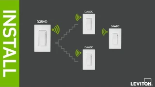 How to Install Leviton DAWSC and DAWDC Decora Smart Wire-Free Anywhere Companion Switches & Dimmers