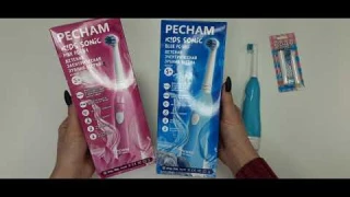 Обзор детской электрической зубной щётки PECHAM Kids Sonic