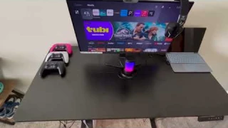 HUANUO 48' x 24' Electric Standing Desk Adjustable Height,  Surprisingly Good  Electric Standing