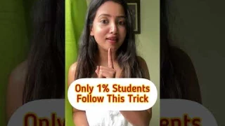 Only 1% Students Know This Trick | Smart Study Technique | Shorts | Topper's Secret | Shubham Pathak