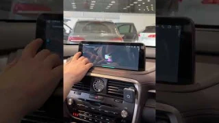 Новый, здоровый, сенсорный монитор на базе Андройд #lexus