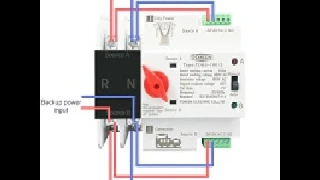 ATS Tomzn  АВР для однофазного гибридного инвертора