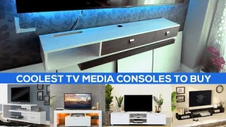 Coolest 2022 Floating TV Benches - TV Media Consoles to Buy on Amazon for Living Room or Bedroom