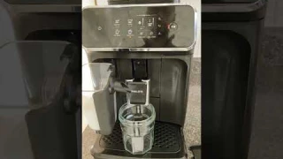 Cappuccino on the Phillips LatteGo 2200 series