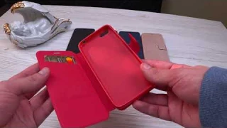 Защитный чехол-книжка Alivo Wood Case