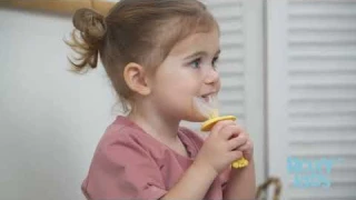 Силиконовая U-образная зубная щетка с ограничителем