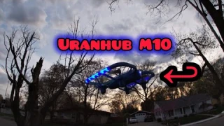 Uranhub M10 Mini Drone out for a quick flight!