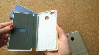 Чехол книжка с магнитной пластиной iMAX для Xiaomi Redmi 4X