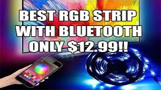 USB RGB Light Strip With Built In Bluetooth?  6.5ft  Water Proof