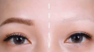 Waterproof 4 Fork Tip Eyebrow Pencil | Liquid Brow Pencil Dark Brown Microblade Eyebrow Pen