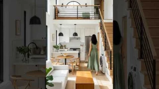 Modern Tiny Home with Minimalist Loft Design Idea