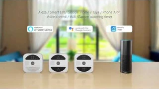 WIFI Connect Smart Watering Timer Garden Irrigation Controller waterproof  Water Valve Smart  System