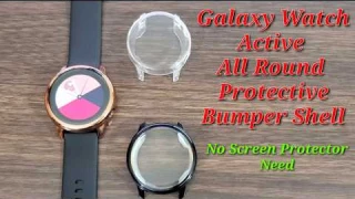 Galaxy Watch Active 40mm Full TPU Protective Bumper Shell Case Cover Must-Have Accessory 2020