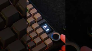 This Full Size Keyboard has a mini Screen on IT! Aula F108 Pro