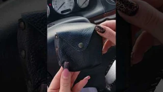 Сумочка для ключей авто #chrysler #ручная_работа