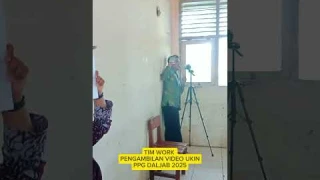 suasana belakang layar pembuatan video ukin PPG Daljab 2025 #viral #funny #comedy