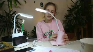 Настольная светодиодная лампа Smart Light c аккумулятором обзор №2