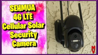 No Wifi No Problem! Sehmua 4G LTE Cellular Solar Security Camera Review MumblesVideos Product Review