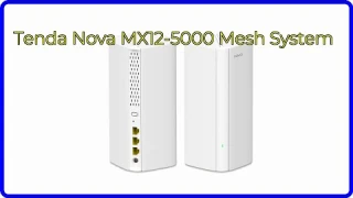 REVIEW (2025): Tenda Nova MX12-5000 Mesh System. ESSENTIAL details.