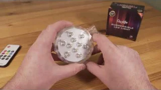 Qoolife waterproof underwater LED light Review / Quick Overview