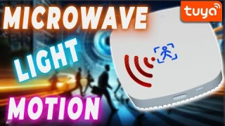 Микроволновый датчик присутствия и освещения ZY-M100 ZigBee/WiFi Tuya Smart - Умный контроль