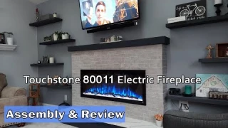 Touchstone 80011 - The Sideline Electric Fireplace  | Assembly & Review 2023