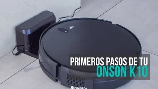 🟢 Guía de Inicio para tu Robot de Limpieza Onson K10 y poder disfrutar de su increíble limpieza