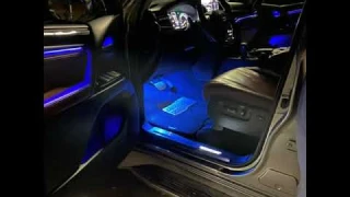Lexus LX - Подсветка салона Amber Light