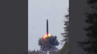 учебный пуск ядepнoй МБР Ярс 19.02.22г