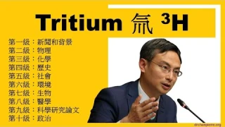 用14分鐘由淺入深，說清「氚」的故事。
