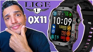 LIGE QX11 3ATM COM MAIS DE 100 MODOS ESPORTIVOS CERTIFICAÇÃO MILITAR E 3ATM POR MENOS DE 100 REAIS!