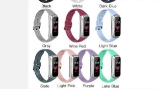 Для samsung Galaxy Fit ремешок силиконовый спортивный ремешок для SM-R370 Смарт-часы ремешок на за.