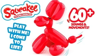 Собака робот! Интерактивный питомец Squeakee the BALLOON dog | Что подарить девочке?