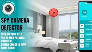 Hidden Spy Camera Detector || Secret Camera Detector in Hotel Rooms