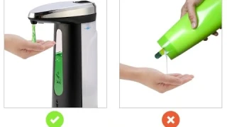 Автоматический дозатор для жидкого мыла Бесконтактный 400 мл на Алиэкспресс