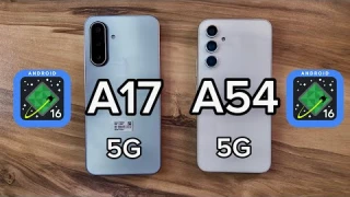 Samsung Galaxy A17 5G vs Samsung Galaxy A54