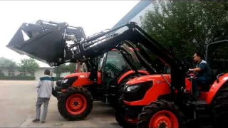test of front end loader