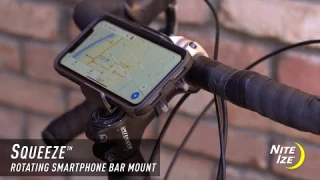 Squeeze™ Rotating Smartphone Bar Mount
