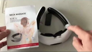 Электрический импульсный массажер Cervical Vertebra Physiotherapy Instrument для массажа шеи и тела