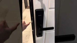 Бюджетный замок на отпечатке пальца от бренда Philips. Профессиональная установка модели 603Е