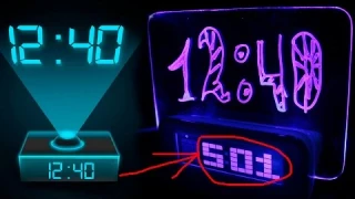 ОФИГЕТЬ! НЕОНОВЫЕ ЧАСЫ! ГОЛОГРАММА С КИТАЯ...