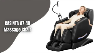 CASINTA A7 4D Massage Chair Review | Zero Gravity 4D Massage Chair?!