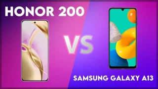 Honor 200 vs Samsung Galaxy A13 Technical Comparison