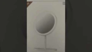 Распаковка Зеркало для макияжа светодиодное Xiaomi XY XYMR01 из Rozetka