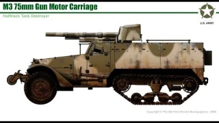 M3 GMC (75 mm) - Rank 1 American Tank - Complete inside look and Game-play