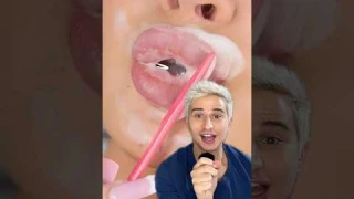 TERRIFYING Lip Care Routine. #skincare #dermreacts