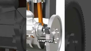 Что происходит в двигателе, когда вы запускаете автомобиль? 🚗 ⚙️ 😲 #факты